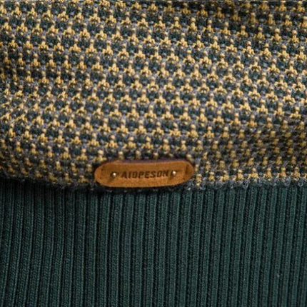 Men's Basic Designed Knitted Sweaters Cotton Soft Crewneck Fall Winter Sweatshirts