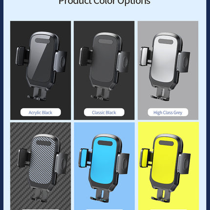 Car Phone Holder Mount, Long Arm Dashboard Windshield Phone Holder Strong Suction Cup Car Mount