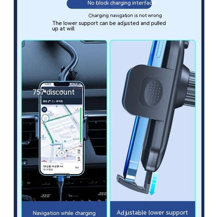 Windshield Phone Mount for Car Long Arm Car Phone Holder Mount Dashboard Suction Cup Cell Phone Holder