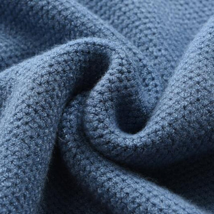Men's Jumpers Turtle Neck Ribbed Knitted Jumper Long Sleeved Causal Slim Fit Sweater Pullover