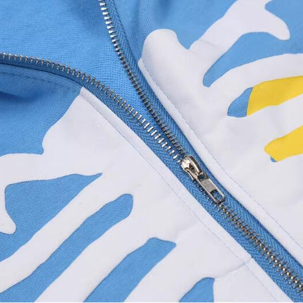 Men's 3D Print Casual Jacket Full Zip Hoodie Hooded Sweatshirts