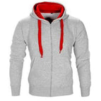 Light gray+red