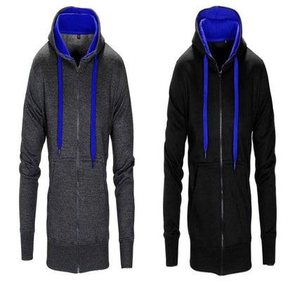 Men's Color Block Pullover Hoodie Casual Sweatshirts Full Zip Jacket with Pocket