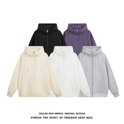 Men's Casual Sport Long Sleeve Full Zip Hoodie Sweatshirt