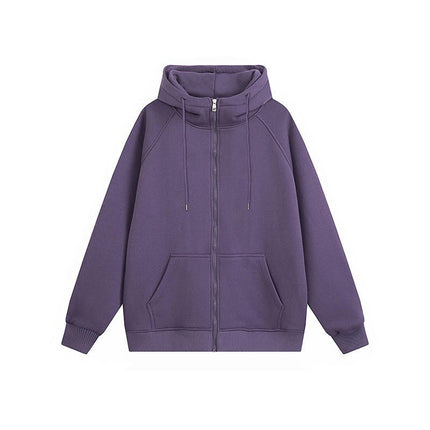 Men's Casual Sport Long Sleeve Full Zip Hoodie Sweatshirt