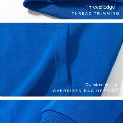 Men Sweatshirt Loose Fit Pullover Hoodie Long Sleeve Sweatshirt With Pocket