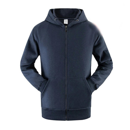 Men's Zip Up Hoodie Drawstring Casual Long Sleeve Pocket Hooded Sweatshirts