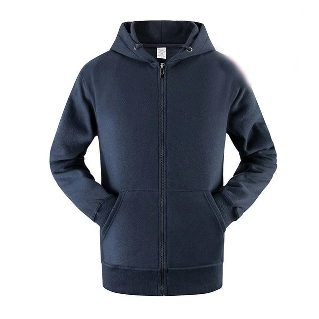Men's Zip Up Hoodie Drawstring Casual Long Sleeve Pocket Hooded Sweatshirts