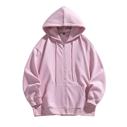 Couple Hoodies Casual Hoodies for Men with Full Zip Long Sleeve Sports Sweatshirt