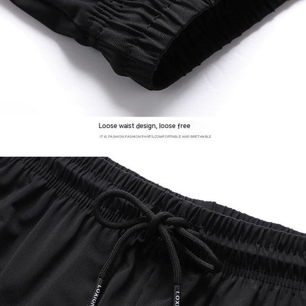 Men's Running Hiking Shorts Quick Dry Athletic Gym Outdoor Sports Short Zipper Pockets