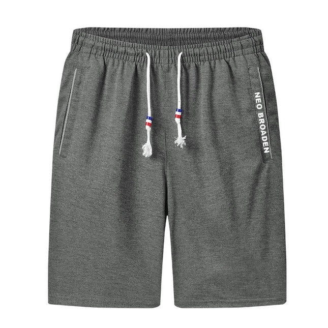 Men's Shorts Casual Classic Fit Drawstring Summer Shorts with Elastic Waist and Pockets