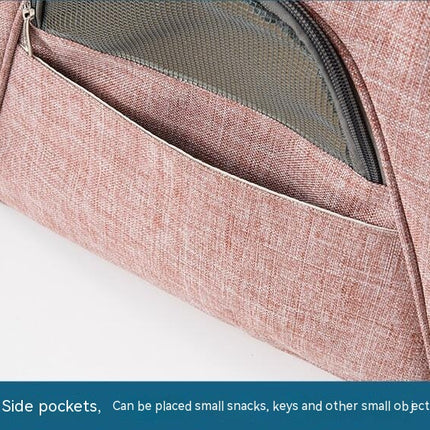 Pet Carrier, Soft Sides Cat Carrier for Puppy and Kitten, Travel Pet Carrier Suitable for Small Medium Cats Dogs