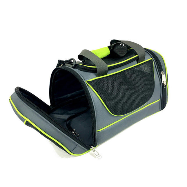 Pet Outing Bag Foldable Cat Travel Outdoor Breathable Portable Folding Creative Soft Sided Pet Capsule Tote Bag