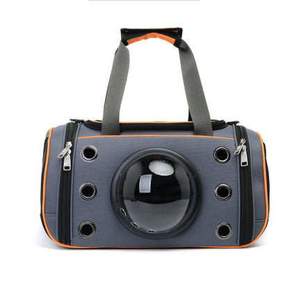 Pet Outing Bag Foldable Cat Travel Outdoor Breathable Portable Folding Creative Soft Sided Pet Capsule Tote Bag