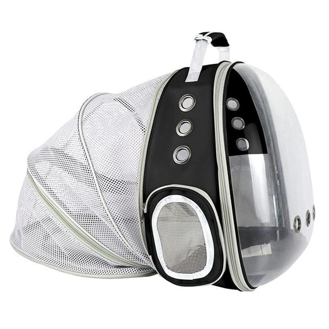 Large Cat Backpack Carrier, Front & Back Extension Clear Pet  Backpack Carrier for Fat Cat Small Dog up to 8kg