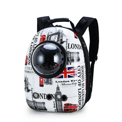Cat Dog Carrier Backpack, Pet Carrier Back Pack for Small Medium Cat Puppy Doggie,Travel Space Capsule