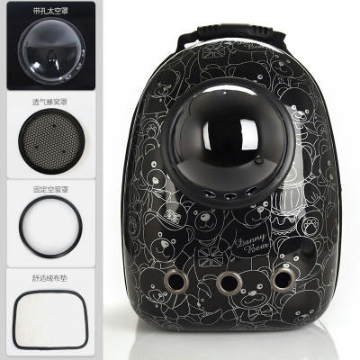 Cat Dog Carrier Backpack, Pet Carrier Back Pack for Small Medium Cat Puppy Doggie,Travel Space Capsule