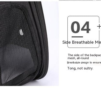 Cat Dog Carrier Backpack, Pet Carrier Back Pack for Small Medium Cat Puppy Doggie,Travel Space Capsule