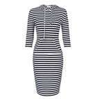 Black and white striped 1