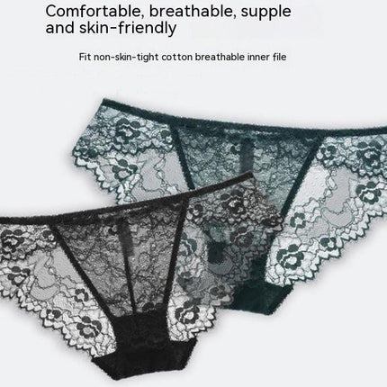 Women's Sexy Lace Underwear 2 Piece Push Up Bra and Panties Set Low Waist Panties Underwear Adjustable Straps