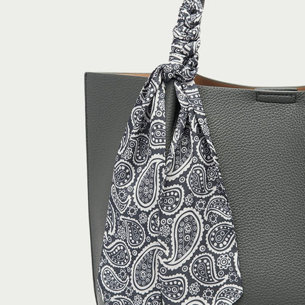 Tote Bag for Women Handbags and Crossbody Bag Waterproof PU Leather Shoulder Bags 2pcs Set