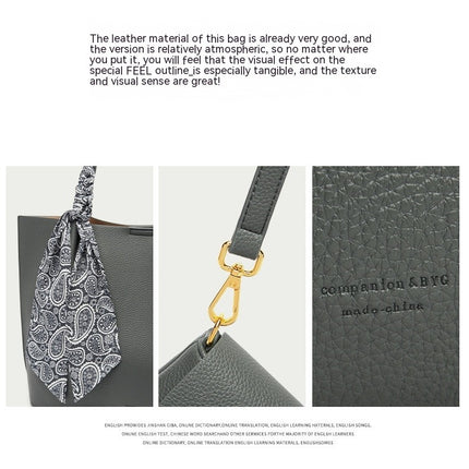 Tote Bag for Women Handbags and Crossbody Bag Waterproof PU Leather Shoulder Bags 2pcs Set