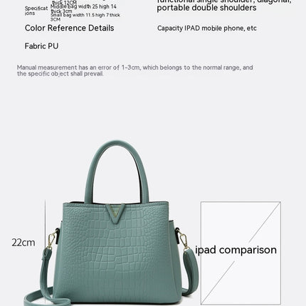 Bag For Women 3 Pcs Handbag Shoulder Crossbody Bag Vintage Leather Bags Purse for Women