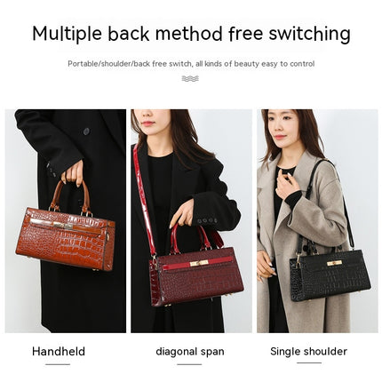 Women Handbags Sets 3 Pcs Large Capacity Handbag Shoulder Bag Clutch Purse PU Leather Bag for Women