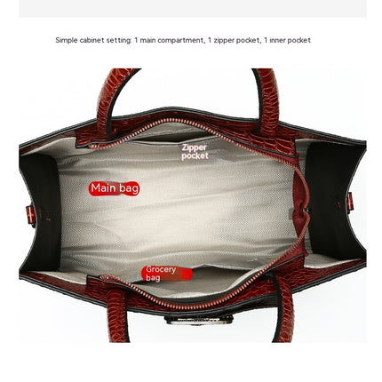 Ladies Large Capacity Bag Set 3 Pcs Bags for Women Purses Satchel Handbags Shoulder Tote Bags