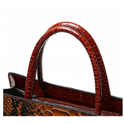 Ladies Large Capacity Bag Set 3 Pcs Bags for Women Purses Satchel Handbags Shoulder Tote Bags