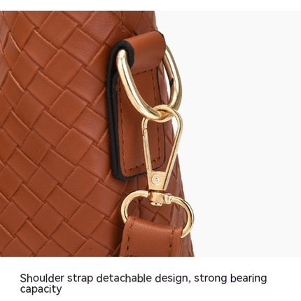6 Pcs Large Crossbody Bags Ladies Shoulder Handbags Purse and Wallet Set for Women Totes Purses