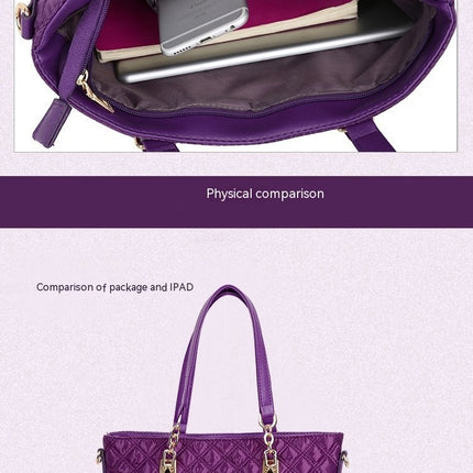 Women's 6 Pcs Bag Set, Handbag, Shoulder Bag, Crossbody Bag, Large Capacity Bag Purse Clutch