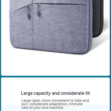 Laptop Sleeve with Portable Handle Protective Laptop Sleeve Case Business Computer Case for Men Women