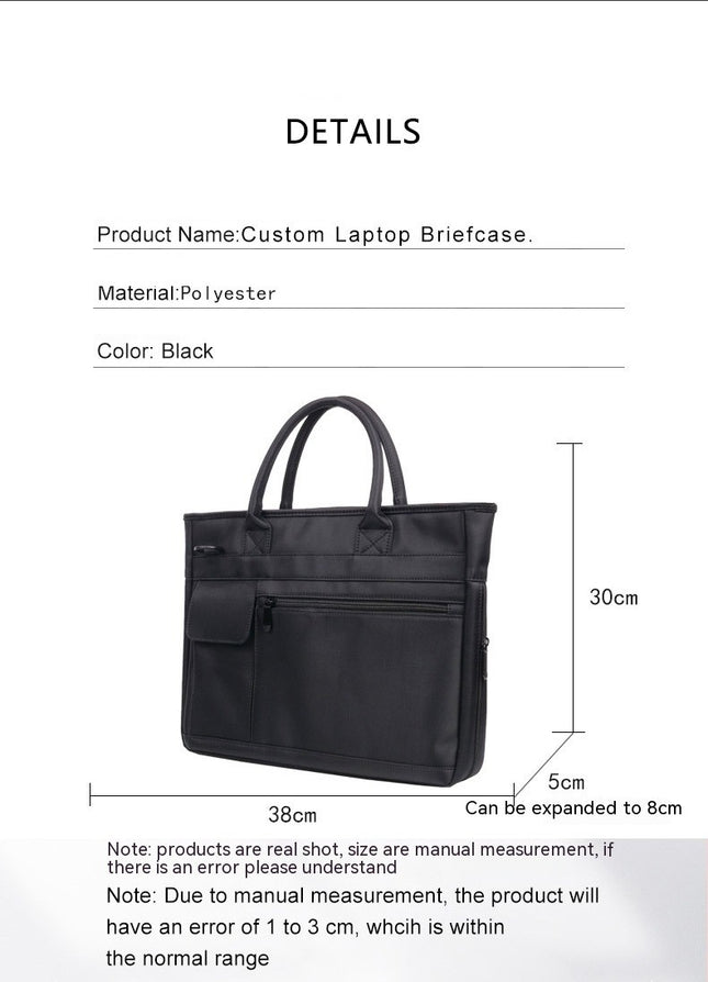 Laptop Sleeve Handbag,15.6-inch Waterproof Computer Bag, Shockproof Laptop Shoulder Bag