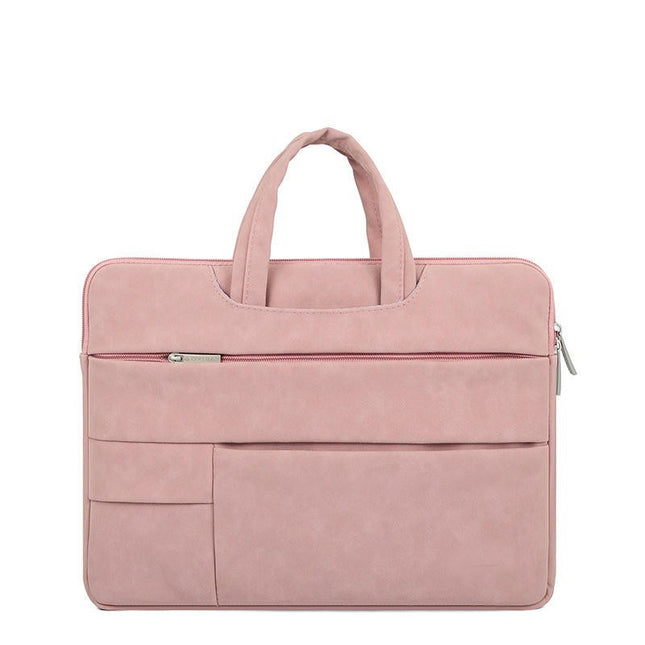 Portable Laptop Bag Protective Laptop Shoulder Bag 15-15.6 inch Computer Bag Waterproof Crossbody Bag