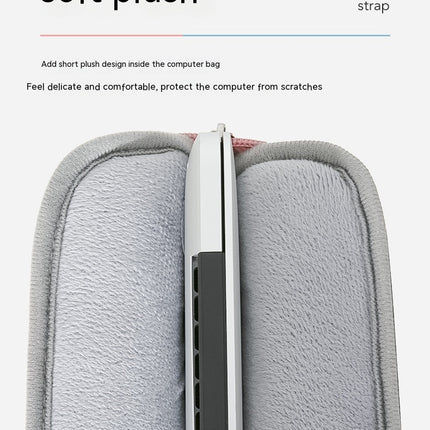 Portable Laptop Bag Protective Laptop Shoulder Bag 15-15.6 inch Computer Bag Waterproof Crossbody Bag