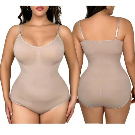 Bodysuit for Women Tummy Control Shapewear Racerback Seamless Sculpting Body Shaper Tank Top