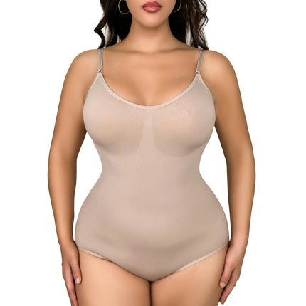 Bodysuit for Women Tummy Control Shapewear Racerback Seamless Sculpting Body Shaper Tank Top