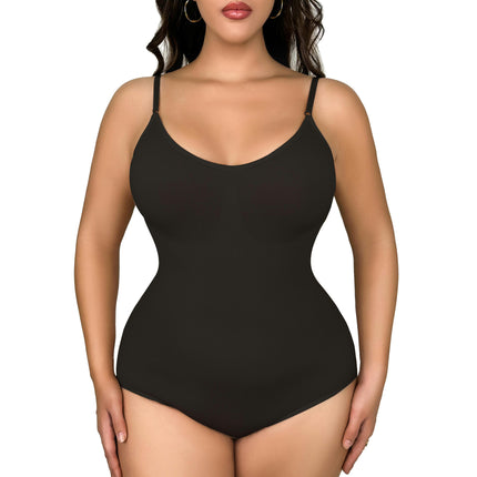 Bodysuit for Women Tummy Control Shapewear Racerback Seamless Sculpting Body Shaper Tank Top