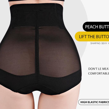 Tummy Tuck Pants for Women Waist Tightening Tummy Lifting Hip Girdle Pants Large Size Triangle with Buckle Shaping Pants