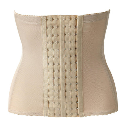 Women's Waist Trainer Waist Shaping Belt Trimmer with Steel Bones and Adjustable Hooks