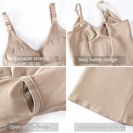 Women's Backless Shapewear Tummy Control Bodysuit Seamless Full Body Shapewear