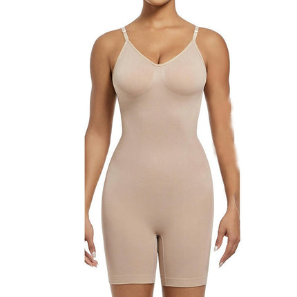Women's Backless Shapewear Tummy Control Bodysuit Seamless Full Body Shapewear