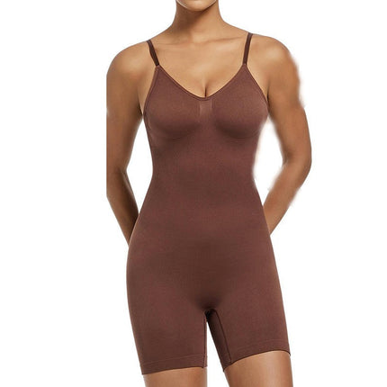 Women's Backless Shapewear Tummy Control Bodysuit Seamless Full Body Shapewear