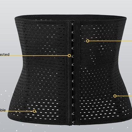 Women's Waist Trainer Corset for Everyday Wear Steel Boned Tummy Control Body Shaper