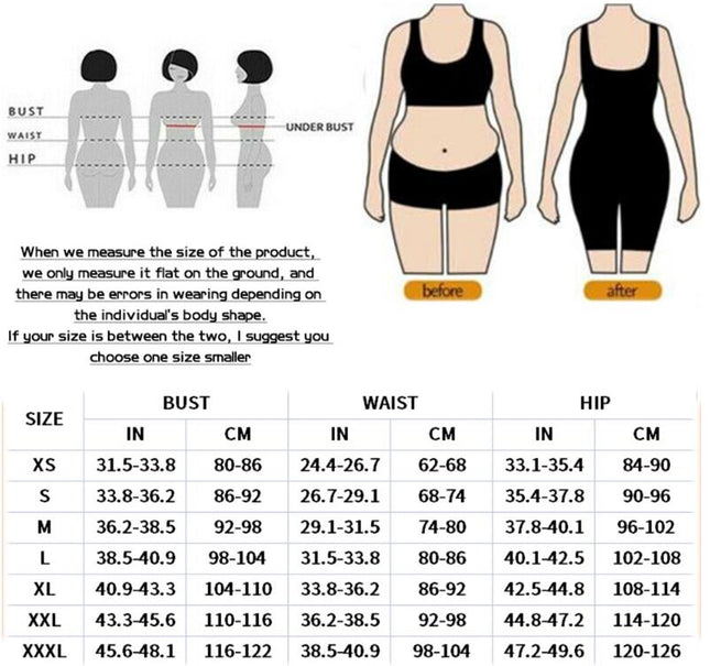 Women's Tummy Tuck Postoperative Compression Garment Zipper Bottom Butt Lift Shaping Garment