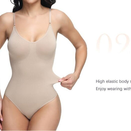 Women's Tummy Tuck Shapewear Thong Tummy Tuck Pants Back Seamless Shaping Tight Vests