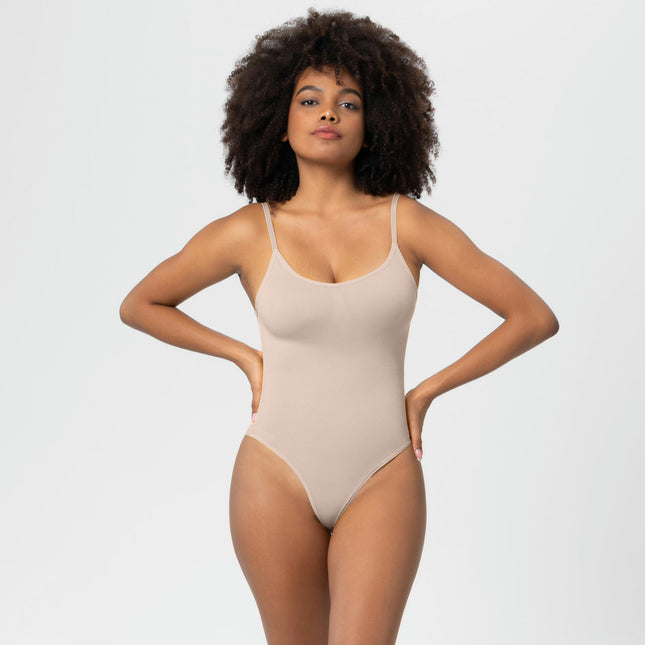 Shapewear Bodysuit Sculpting Body Shaper for Women Tummy Control Seamless Plus Size Butt Lifting Shaper
