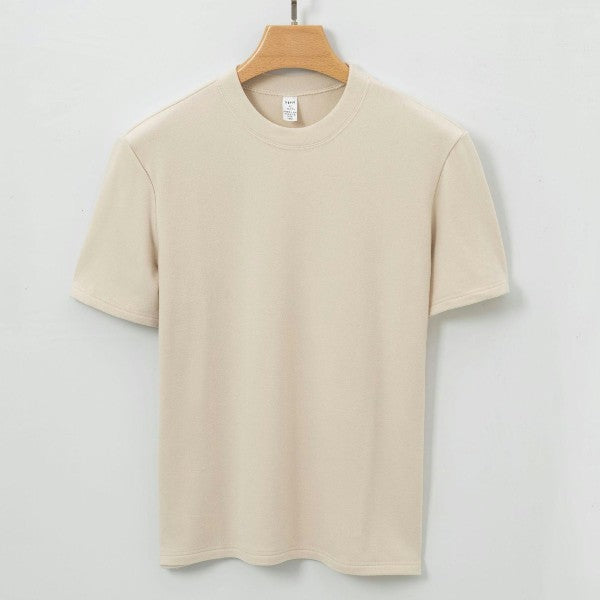 Mens Casual Slim Fit Short Sleeve T-Shirts Soft Lightweight Crew-Neck Size S to 4XL