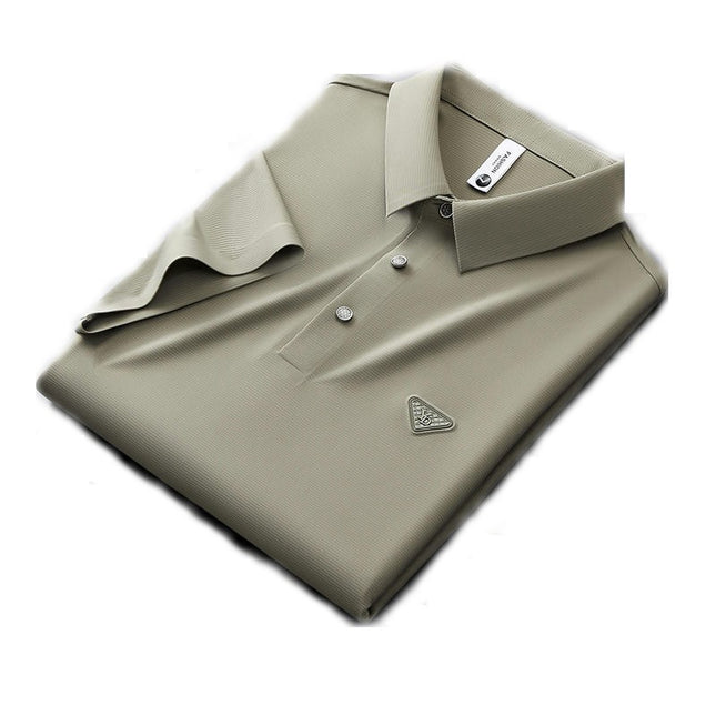 Men's Short Sleeve Shirt Pullover Career Casual Fashion Trend T-Shirt Top